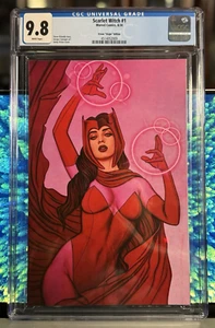 SCARLET WITCH #1 CGC 9.8 JENNY FRISON VIRGIN VARIANT 1:100 2024- MARVEL - Picture 1 of 4