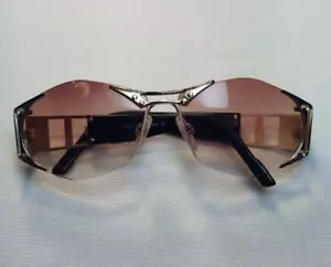 CAZAL Crystal Eyeglass FRAMES ONLY Gold/Brown Made in Germany MOD 917 61/13 135 - Picture 1 of 8
