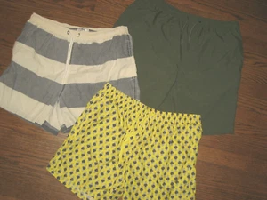 Mens Zara Large bathing suit swim shorts swimwear mesh brief lot watches - Picture 1 of 1