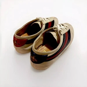 Gucci AW19 Ace Sneakers Red/Blue Insect Embroidery - Picture 1 of 8