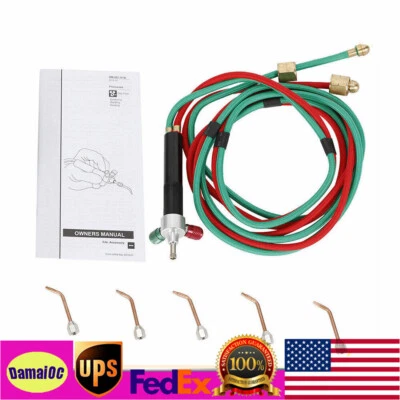 Mini Hot Jewelry Jewelers Micro Welding Soldering Torch Little Smith Gas W/5 tip - Photo 1/4