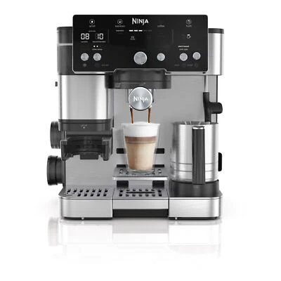 Ninja ES501EU Luxe Essential Espressomaschine 2in1 Espresso und Filterkaffee