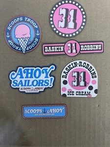Stranger Things SCOOPS AHOY Baskin Robbins Imanes Netflix JUEGO DE 6 - Imagen 1 de 4