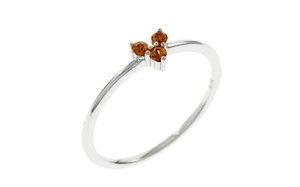 Ring 585/- Weißgold mit Granat WERT 550 € - 7134256 - Picture 1 of 1