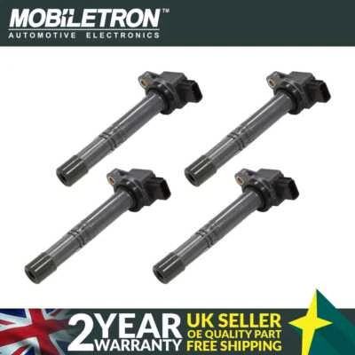 4 Pack of Mobiletron CH-25 Ignition Coil for Honda Accord Civic CR-V FR-V Stream - Image 1 of 2