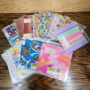 28 Vintage Hallmark Cleo Gift Wrap Wrapping Paper Lot 2 Sheets 8.3 12.5 Sq Ft. - Picture 1 of 20