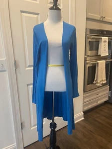 BCBGMaxazria French Blue Open-Front Cardigan, Size S, NWT - Picture 1 of 9