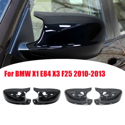 Cubierta de espejo retrovisor lateral estilo M para BMW X1 E84 X3 F25 2010-2013 Foto 1 de 4