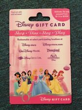 DISNEY Gift Card PRINCESSES Snow White + More (No $ Value) Collectible Only