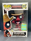 Funko POP! Marvel Deadpool Cowboy #117 Figure 2016 Summer Convention Exclusive