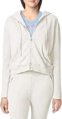 Bandier Sincerely Jules The Juniper Hoodie Womens Size S Cream - Image 1 of 4