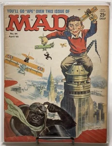 Vintage EC Comics Mad Magazine #94 1965 King Kong - Picture 1 of 1