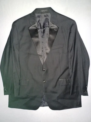 Men's Lauren Ralph Lauren 100%Wool Black TuxedoDinner Jacket 46R New Without Tag - Image 1 of 4