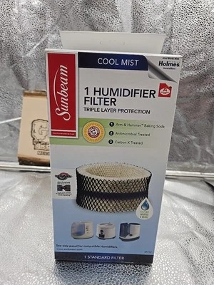 Sunbeam Cool Mist Humidifier Filter Triple Layer Protection SF212PDQ-UM - Image 1 of 4