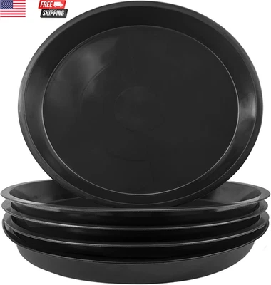 Блюдце для растений 4 6 8 10 12 14 16 18 20 22 дюйма, подносы для растений для горшков, 5 упаковок пластырей - Изображение 1 из 4