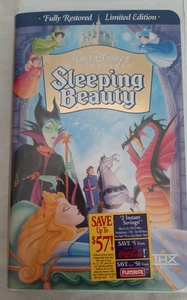 Sleeping Beauty VHS Tape Disney's Masterpiece Collection Limited Edition - Picture 1 of 5