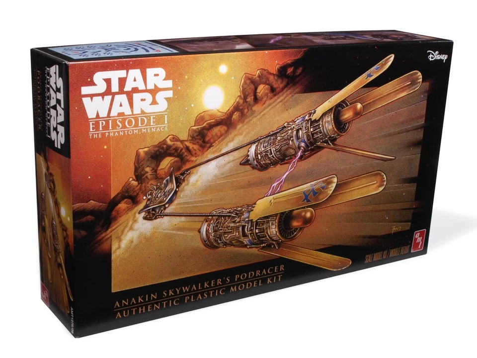 Kit Modelo Coleccionable Anakin's Podracer Star Wars Phantom Menace Escala 1:25 Foto 1 de 4