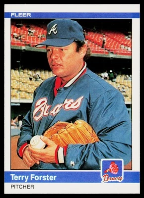 1984 Fleer #178 Terry Forster - EX - Image 1 of 2