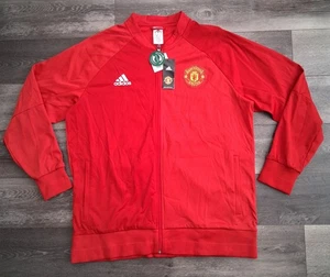 Chaqueta Adidas Manchester United 2016-17 Himno Roja Para Hombre Talla 2XL AP1793 NUEVA CON ETIQUETAS - Imagen 1 de 14