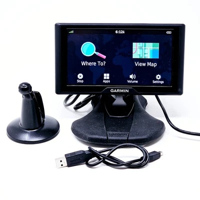 Garmin Drive 60 LMT USA 6” Navigaton Friction Cradle Cable Bundle Tested Works - Image 1 of 4