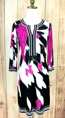 VESTIDO VAINA FLORAL MULTICOLOR VIVO PARA MUJER WHITE HOUSE BLACK MARKET PEQUEÑO Foto 1 de 4