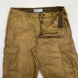 Pantalones cargo vintage antiguos azul marino para hombre 36x30 todo clima marrón utilitario patinador Y2k - Imagen 1 de 12