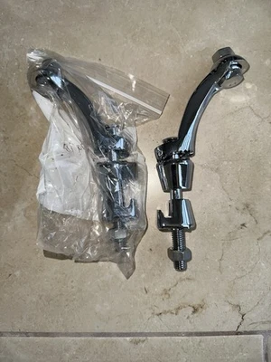 bmw e10 2002 1600 tii ti front bumper mount fog driving chrome fog light bracket - Image 1 of 4