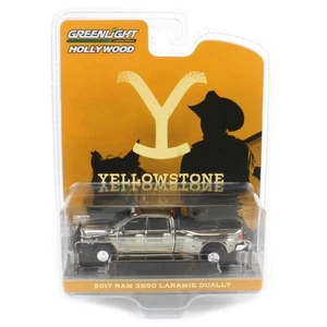 CHROME CHASE 1/64 2017 Ram 3500 Laramie Dually Yellowstone Dutton Ranch 44980-F - Picture 1 of 3