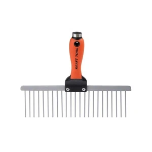 Kraft Tool 6" Plasterer's Scarifier Flexible Steel Tines ProForm® Handle - Picture 1 of 3