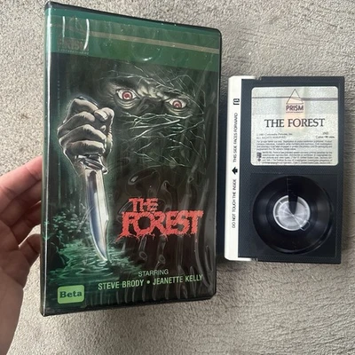 The Forest Betamax (BETA 1982) Prism Ent. 1983 Release 80s Slasher Horror - Image 1 of 4