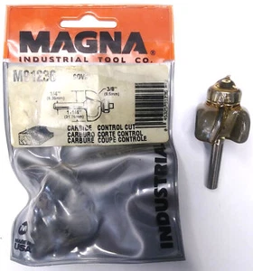 Magna M91236 3/8" x 1-1/4" Cove Router Bit 1/4" Shank USA - Picture 1 of 1