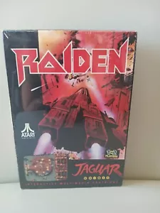 Raiden Atari Jaguar Cartridge mit Handbuch, weißer Einsatz, Cartbag CIB J9005 - Bild 1 von 5