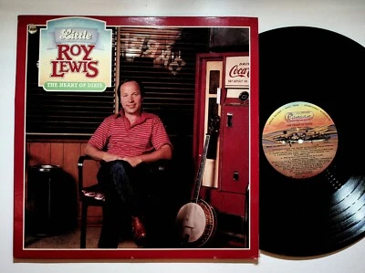 1984 The Heart Of Dixie Little Roy Lewis Vinyl LP Record VG+ - Image 1 of 4