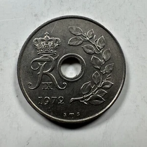 DENMARK 25 ORE 1972-S - Picture 1 of 2