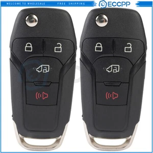 2 For Ford Transit Connect 2019 2020 2021 Remote Keyless Entry System 4 Buttons - Picture 1 of 9