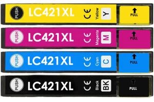 LC421XL LC421 Tintenpatronen für Brother DCP-J1050DW DCP-J1140DW Nicht-Original-Zubehör-Hersteller - Bild 1 von 7