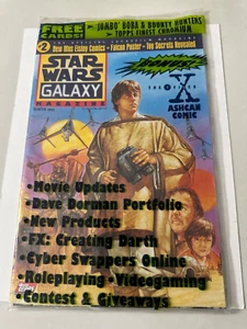 STAR WARS GALAXY Magazine #2 w/Free Cards & X-Files Comic SEALED - Winter 1995! - Picture 1 of 4