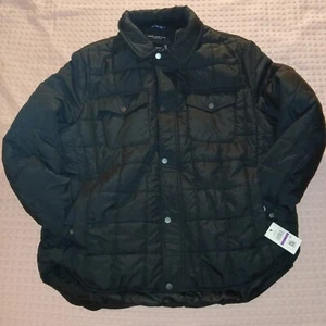 Andrew Marc Men's Legacy Archer 30 Quilted Shirt Jacket w Corduroy Trimming XXL - Picture 1 of 14