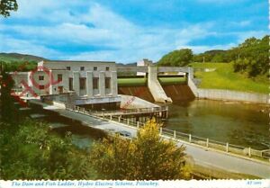 Picture Postcard- Pitlochry, the Dam and Fish Ladder, Hydro Electric Scheme