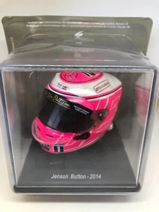 JENSON BUTTON 2014 MCLAREN FORMULA 1 MINI HELMET (SCALE 1:5) BRAND NEW - Picture 1 of 2