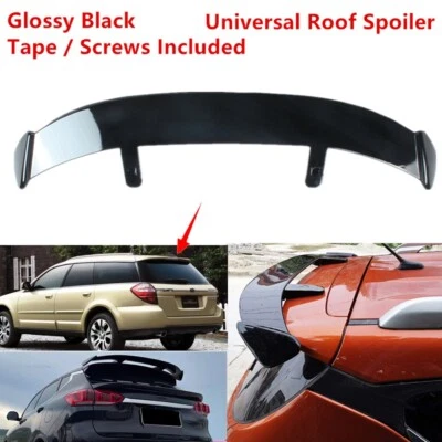 Fit For Subaru Outback 2005-2009 Rear Roof Spoiler Modified Wing ABS Gloss Black - Image 1 of 4