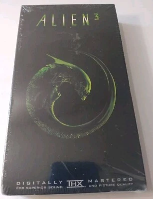 Alien 3 VHS 20th Century Fox Sigourney Weaver Sci-Fi Horror Sealed Watermark NEW - Image 1 of 4