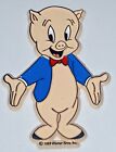 PORKY PIG Vintage 1989  LOONEY TUNES RUBBER FRIDGE MAGNET Warner Bros. Inc