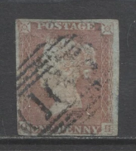 GREAT BRITAIN 1841 1p Queen Victoria, Maltese Cross, Pos. Q-H, used $ 33.00 - Picture 1 of 1