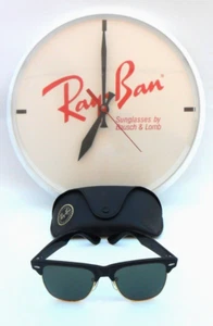 VINTAGE 90er B&L Ray-Ban USA Wayfarer Max schwarz/gold Sonnenbrille G-15 145 mm sehr guter Zustand - Bild 1 von 21