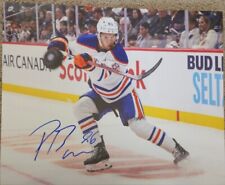 Edmonton Oilers Phillip Broberg Signed 8x10 NHL Photo COA 