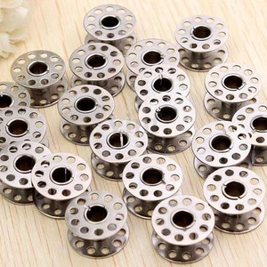 20pcs Sewing Machine Bobbins Stainless Metal For Household Singer 15 Class New - Picture 1 of 5