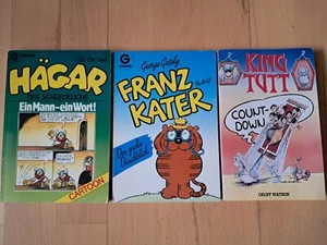 Hägar, Heathcliff, King Tutt - Konvolut 3 Comic-Taschenbücher Cartoons TOP Z1 - Bild 1 von 3