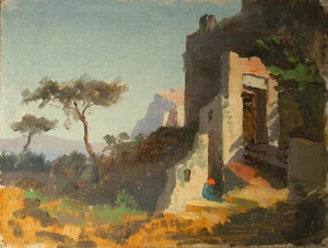 Südliche Küstenlandschaft mit Ruinen - Anonym - Picture 1 of 14