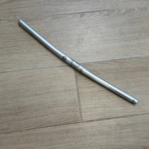 TITEC Enduro HF Mountain Bike Flat Handlebar 25.4mm x 585mm Silver A1 - Picture 1 of 4